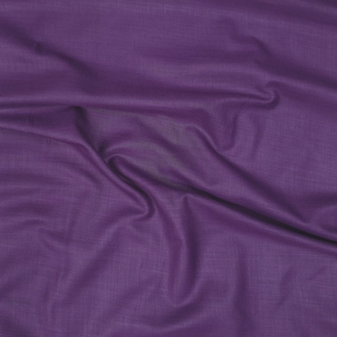 Unstitched Simple Purple Only Kurta