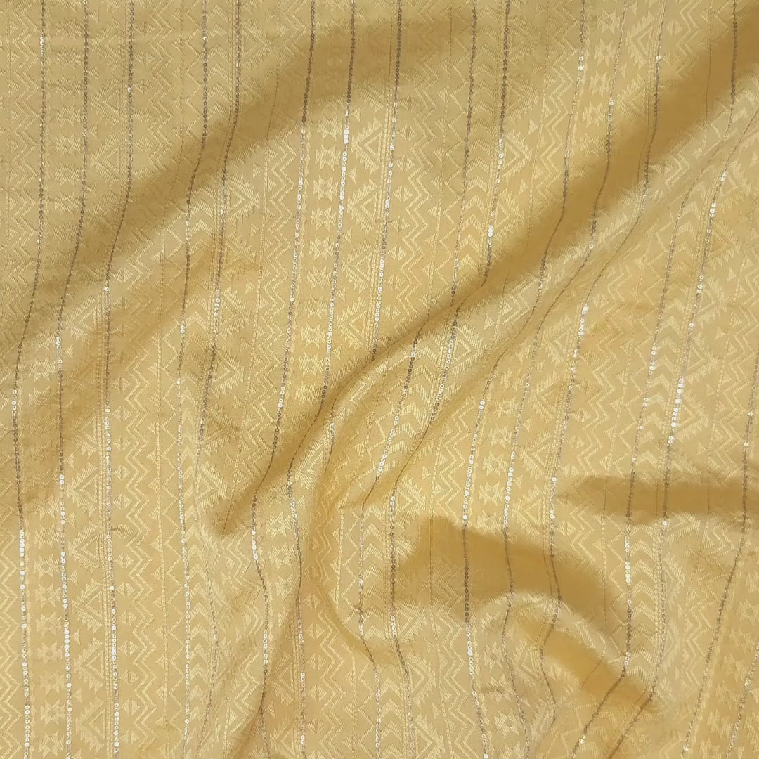 Unstitched Yellow Zarinama Only Kurta