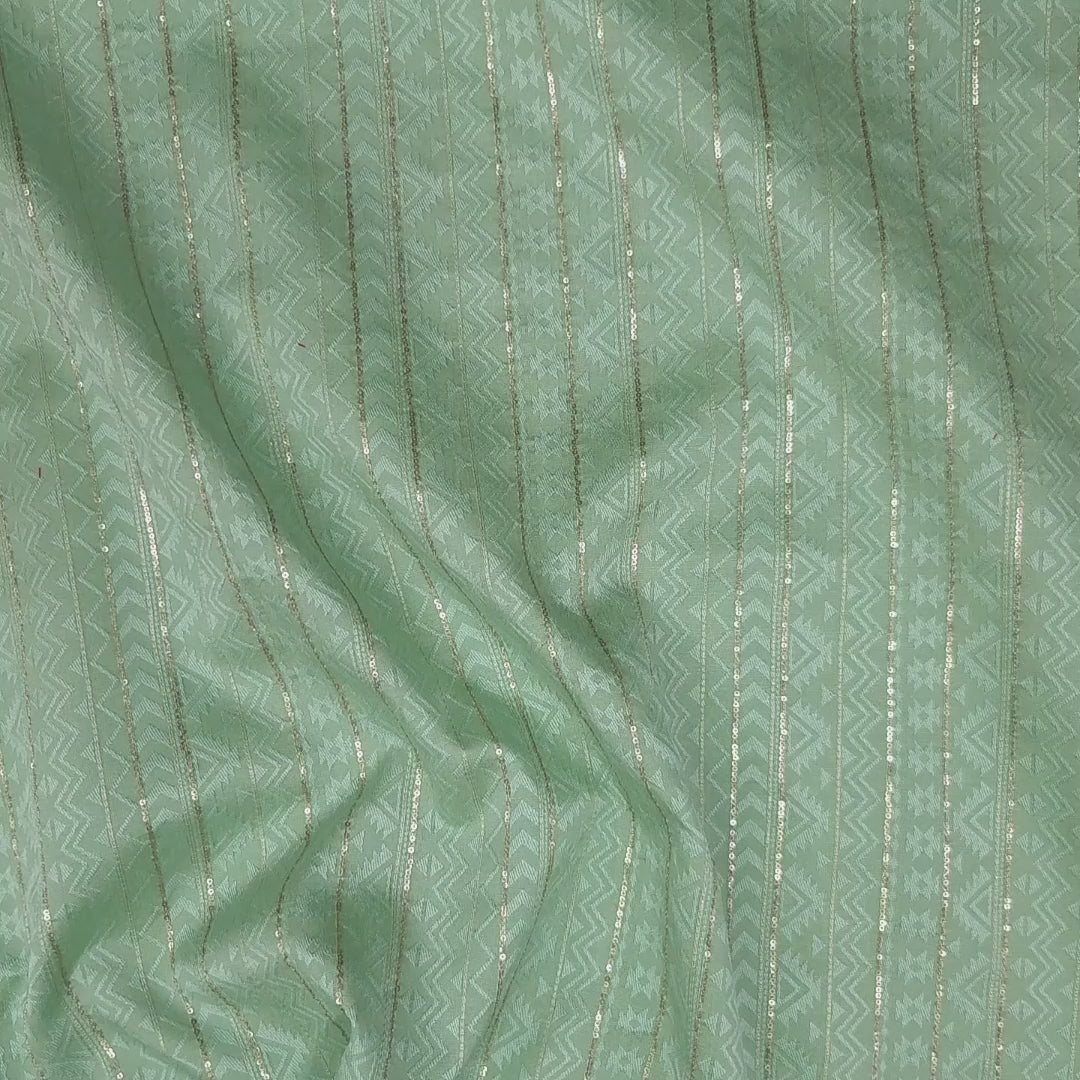 Unstitched Mint Zarinama Only Kurta