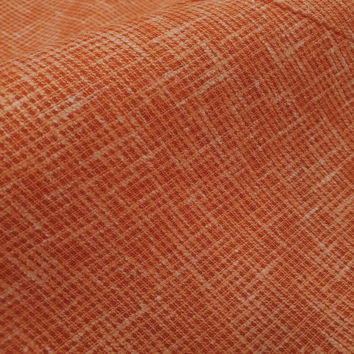 Unstitched Orange Mini Kurta Pyjama