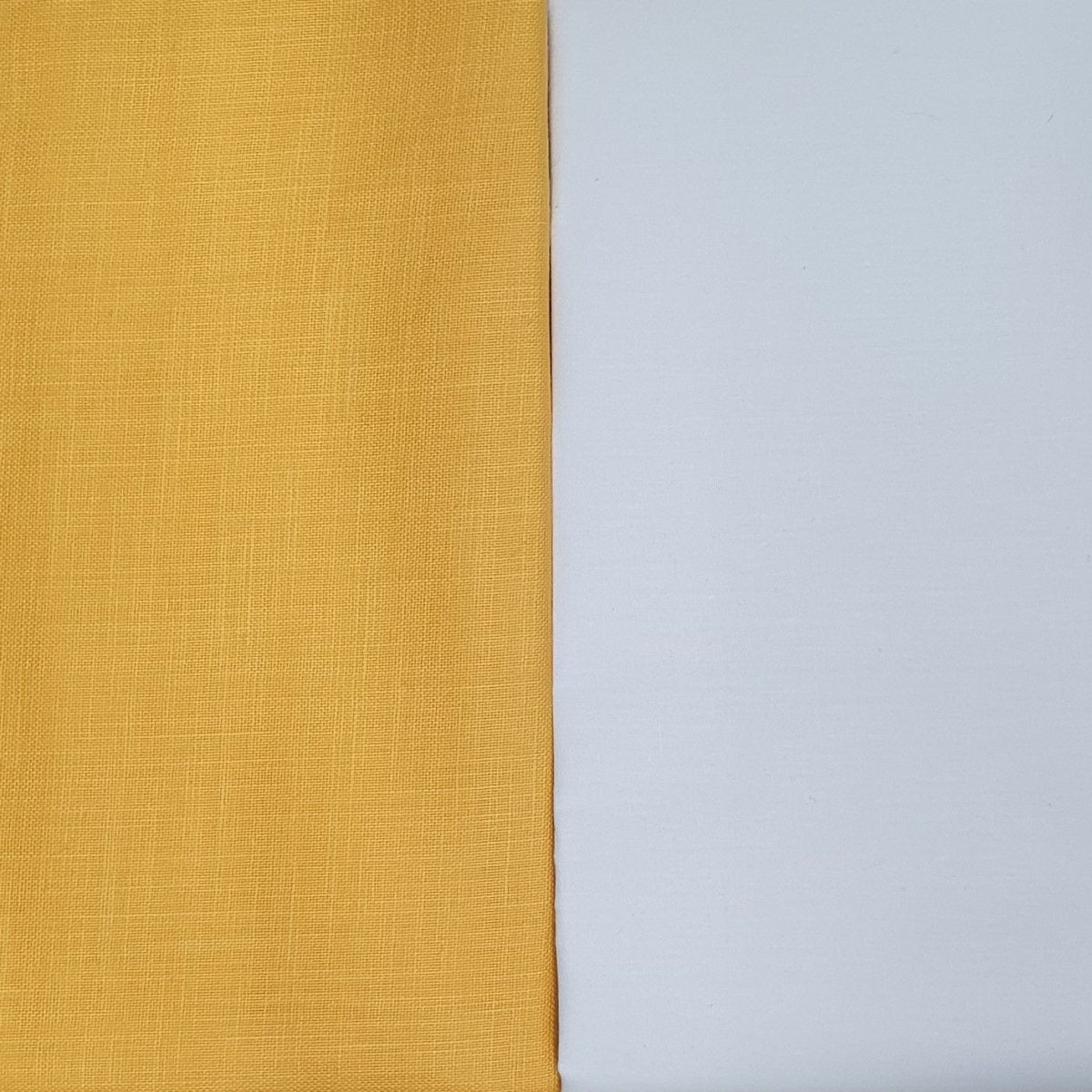 Kurta Set - Cotton Linen Yellow Kurta Pyjama - Regular - Dakshina Store