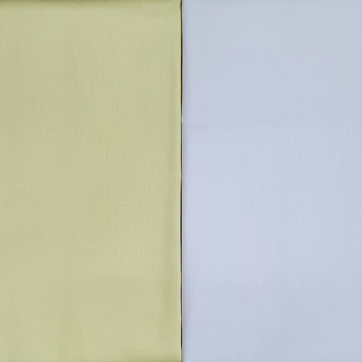 Kurta Set - Pure Cotton Pastel Yellow Kurta Pyjama - Regular - Dakshina Store