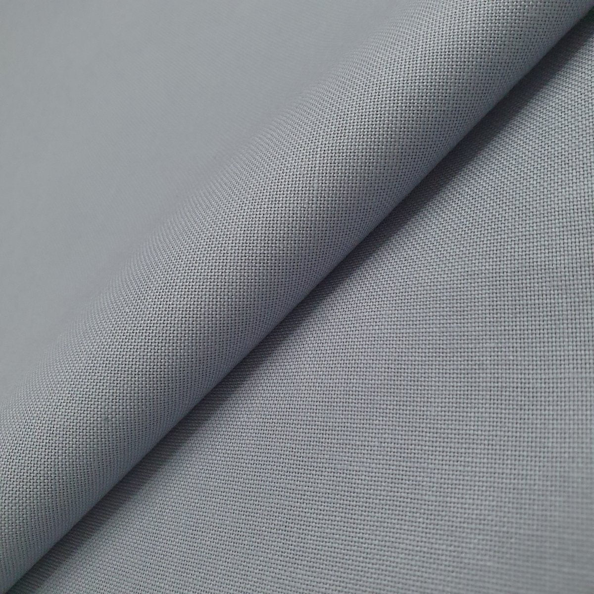 Unstitched Cotton Linen Grey Kurta Pyjama
