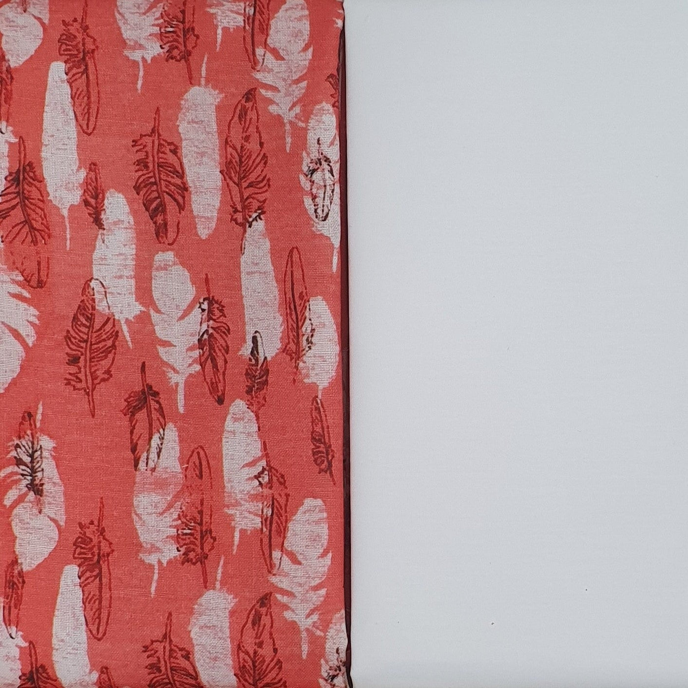 Kurta Set - Coral Feather Digital Print Kurta Pyjama - Regular - Dakshina Store