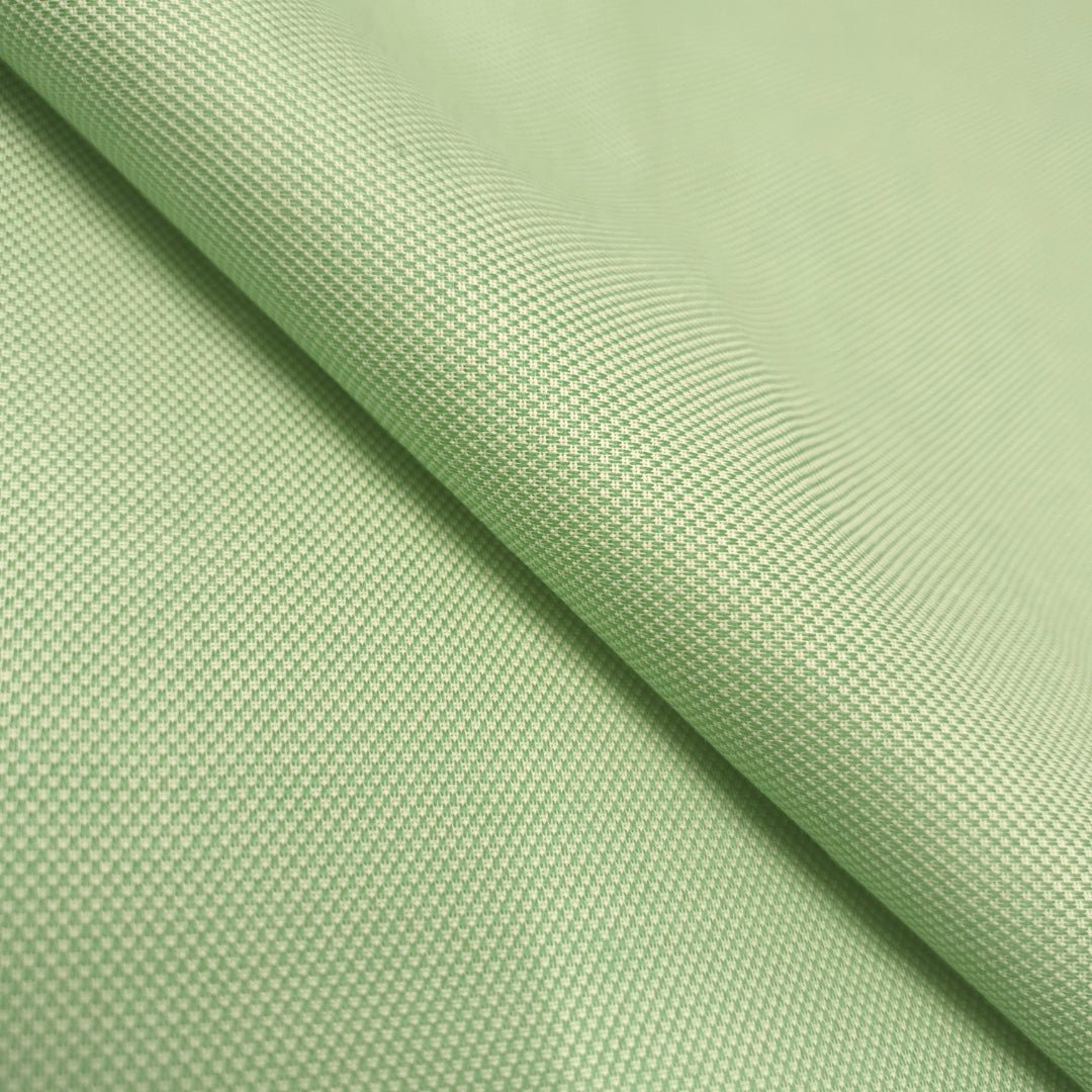 Unstitched Oxford Green Shirt