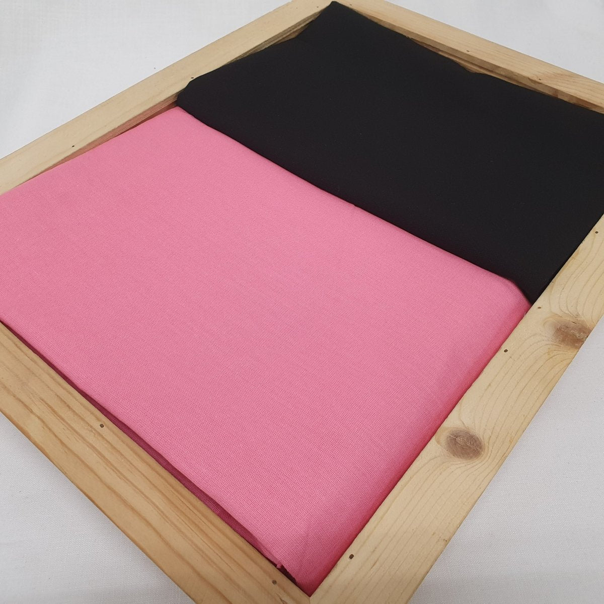 Shirt Pants - Pink Cotton Shirt & Black Pants - Dakshina Store