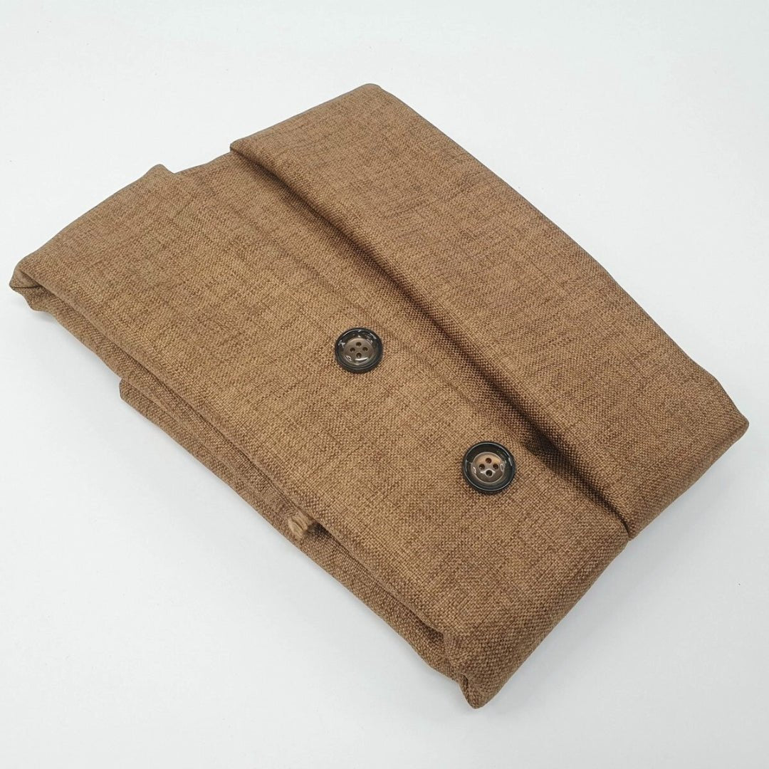 Unstitched Brown Classic Bundi Jacket